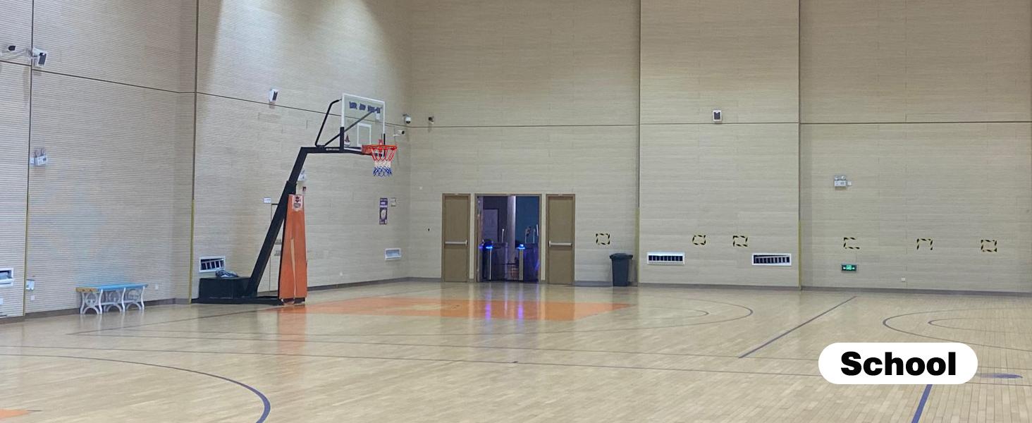 Basketball Net Replacement, 2026 Upgrade Thick Professional All-Weather Anti-Vibration Net, 12 Rings Blue, Standard Outdoor Rim