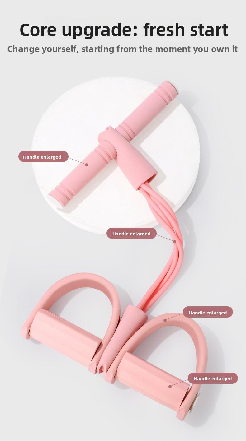 6 Tube Pedal Ankle Puller,Multifunction Tension Rope
