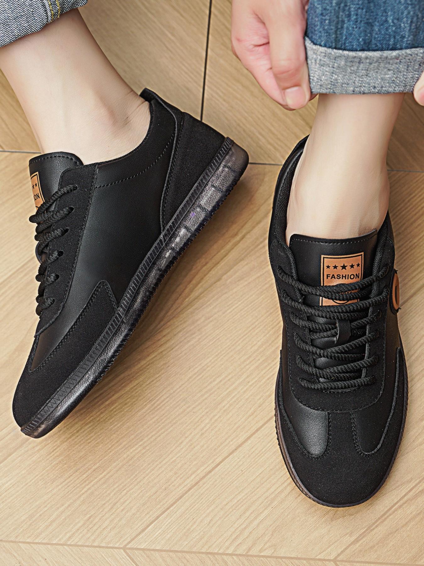 Men's Casual Sneakers 2026 New Spring Collection, Soft Sole Comfortable Shoes for Students, Trendy Boardwalk Style Footwear