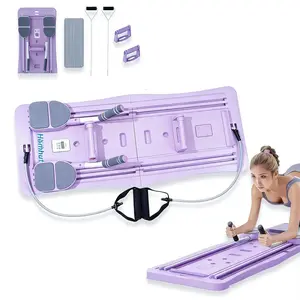 4in1 Smart Fitness Board Home Full Body Function Training Safe Exercise Convenient Fold Rebound NonSlip Mat Home Sports Fitness Equipment
