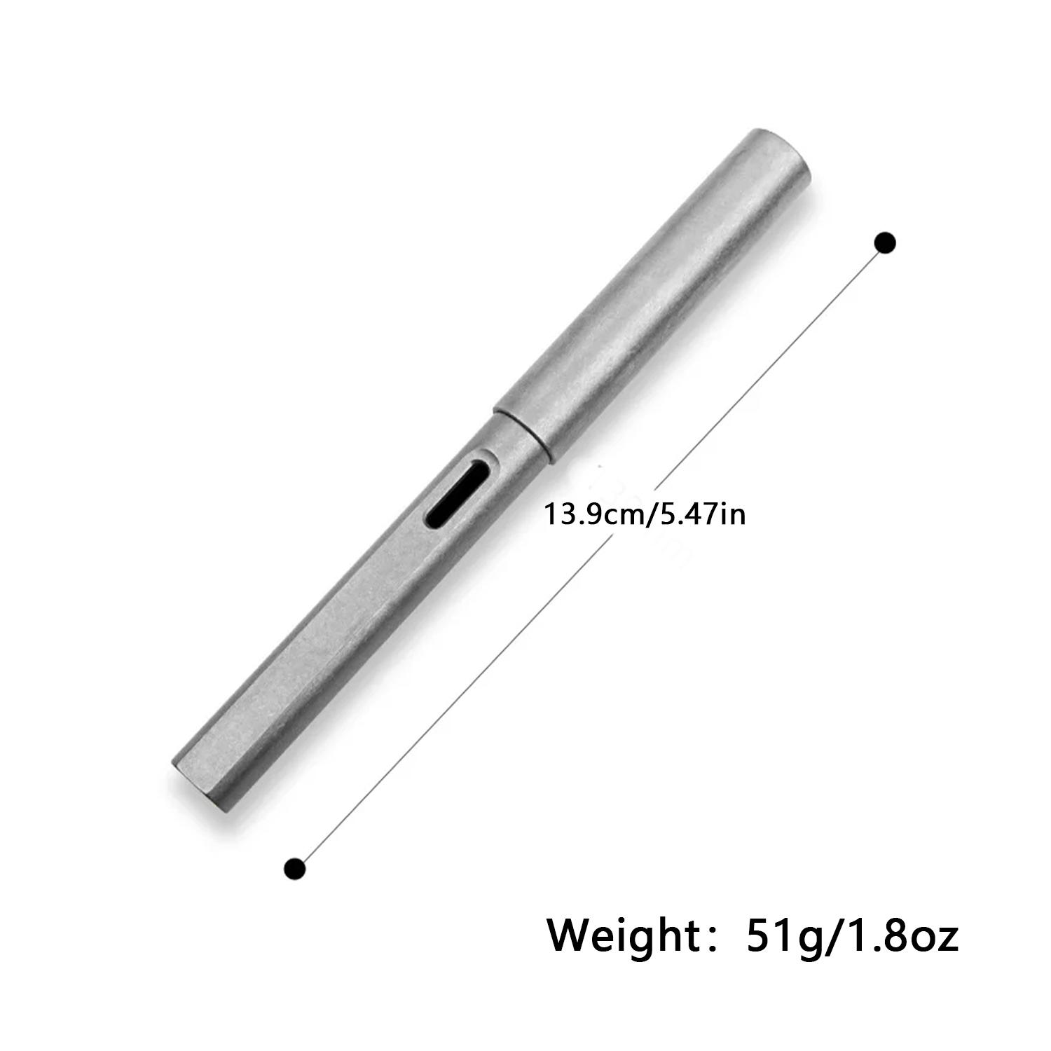 Titanium 2 in 1 Pen Set, Office Supplies with Medium Point and Replaceable Ink Refills, Essential Writing Tools for Home and Office, College Student Pen