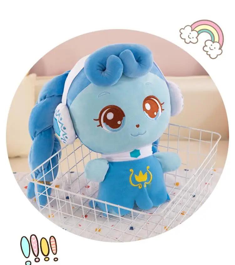 Hot New Catch Teenieping Anime Stuffed Toys Figures Zheng Zheng Moko Lemei Kawaii Plushies Figures Room Customized Gift Toys