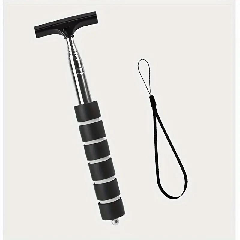 Extendable Windshield Wiper, Long Pole Car Rearview Mirror Wiper, Universal Car Accessories, Portable Car Lens Raindrop Cleaner, Car Detailing Accessories