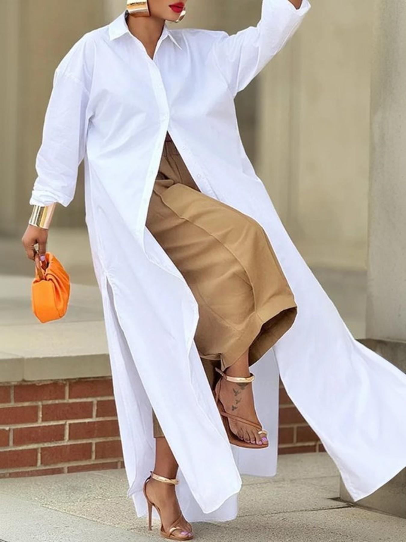 Women's Plus-Size Front‑Pleated Design Cropped Pants, Vertical Pleat Loose Fit Elastic Waist Culottes, Casual Daily Wear, Baggy