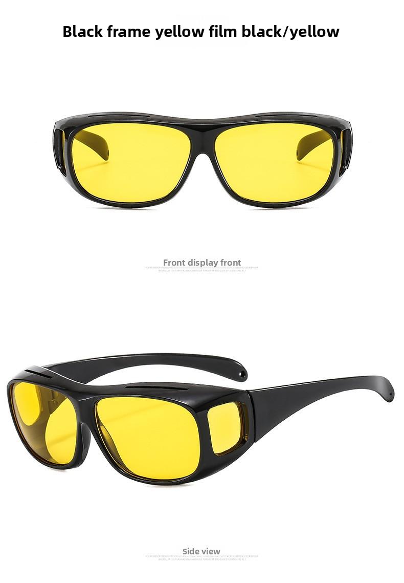 New European and American cross-border cycling glasses, TV sunglasses, wind and sand protection goggles, driving night vision goggles, safety glasses, sunglasses