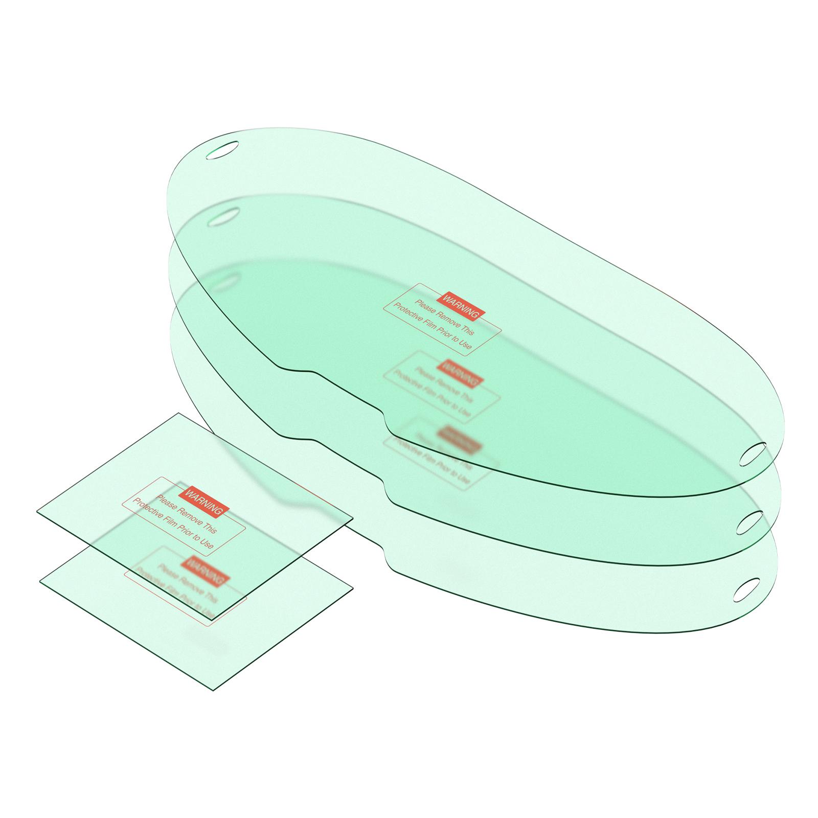 YESWELDER 3pk Large Viewing Screen Outer Replacement Lens and 2pk Inner Replacement Lens for LYG-Q800D Series Welding Helmet