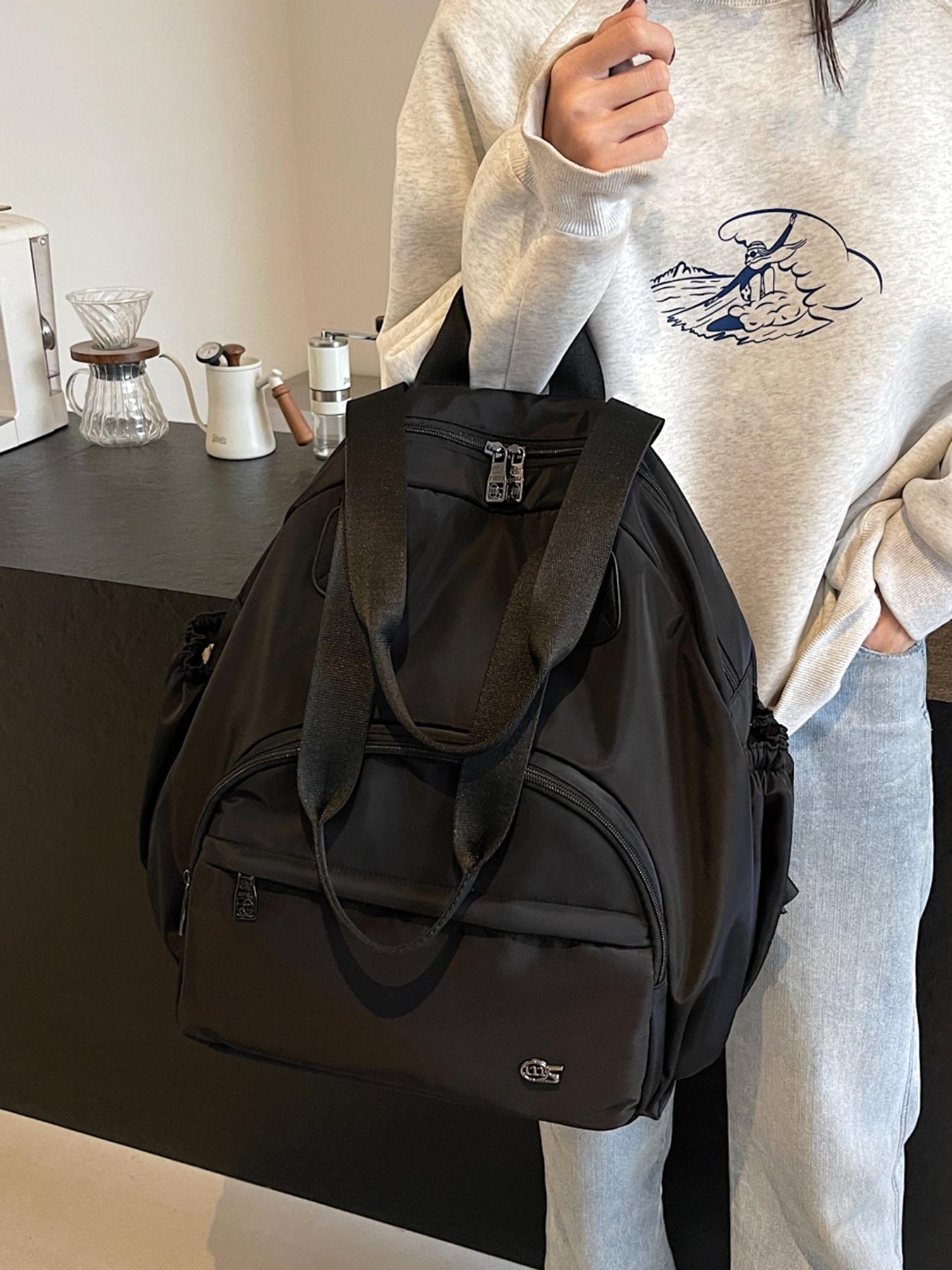 Lightweight travel women's backpack, casual and versatile shoulder bag, multifunctional shoulder bag with wet and dry separation, simple and fashionable shoulder commuter bag, suitable for commuting, travel and business trips, etc.