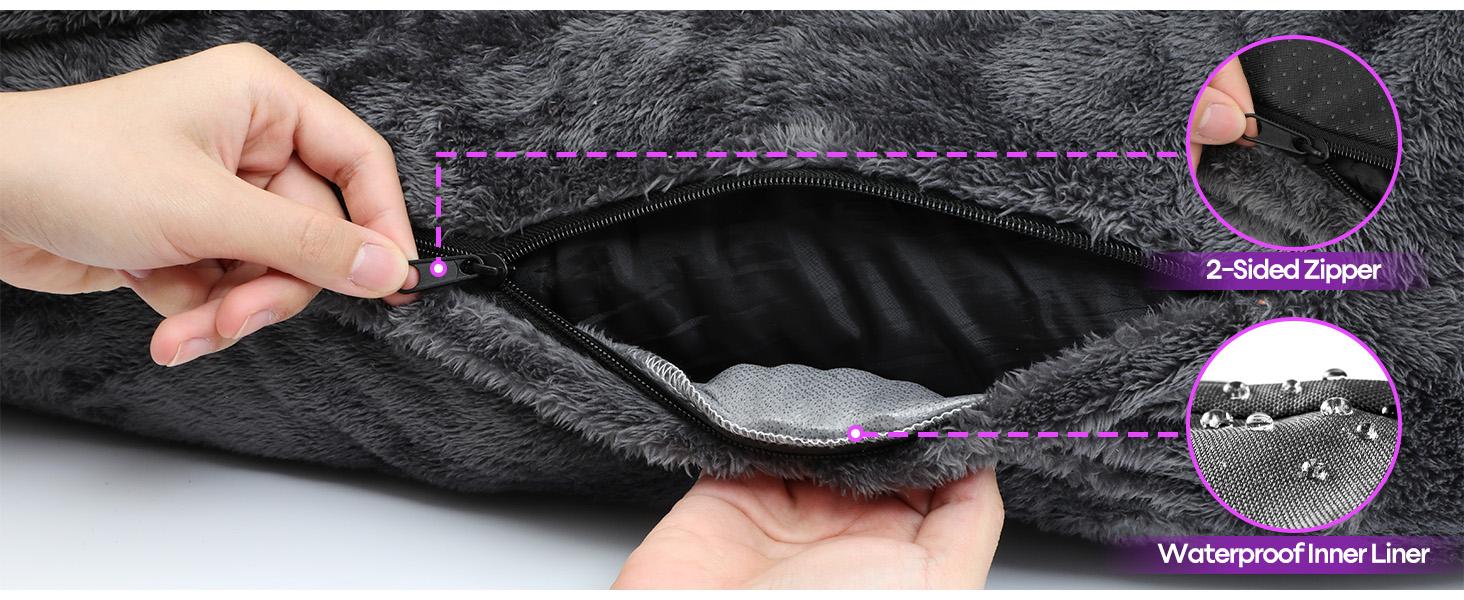 Foldable Human Dog Bed,Orthopedic Memory Foam Human Sized Dog Bed,Human and Dog Massage Chair Massage Bed,2 in 1 Calming Human Size with Egg Foam Supportive Mat and Waterproof Liner,Storage Pocket (75”x45”x10”) Portable Pad Foldable Human Dog Bed,Orthopedic Memory Foam Human Sized Dog Bed,Human and Dog Massage Chair Massage Bed,2 in 1 Calming Human Size with Egg Foam Supportive Mat and Waterproof Liner,Storage Pocket (75”x45”x10”) Portable Pad