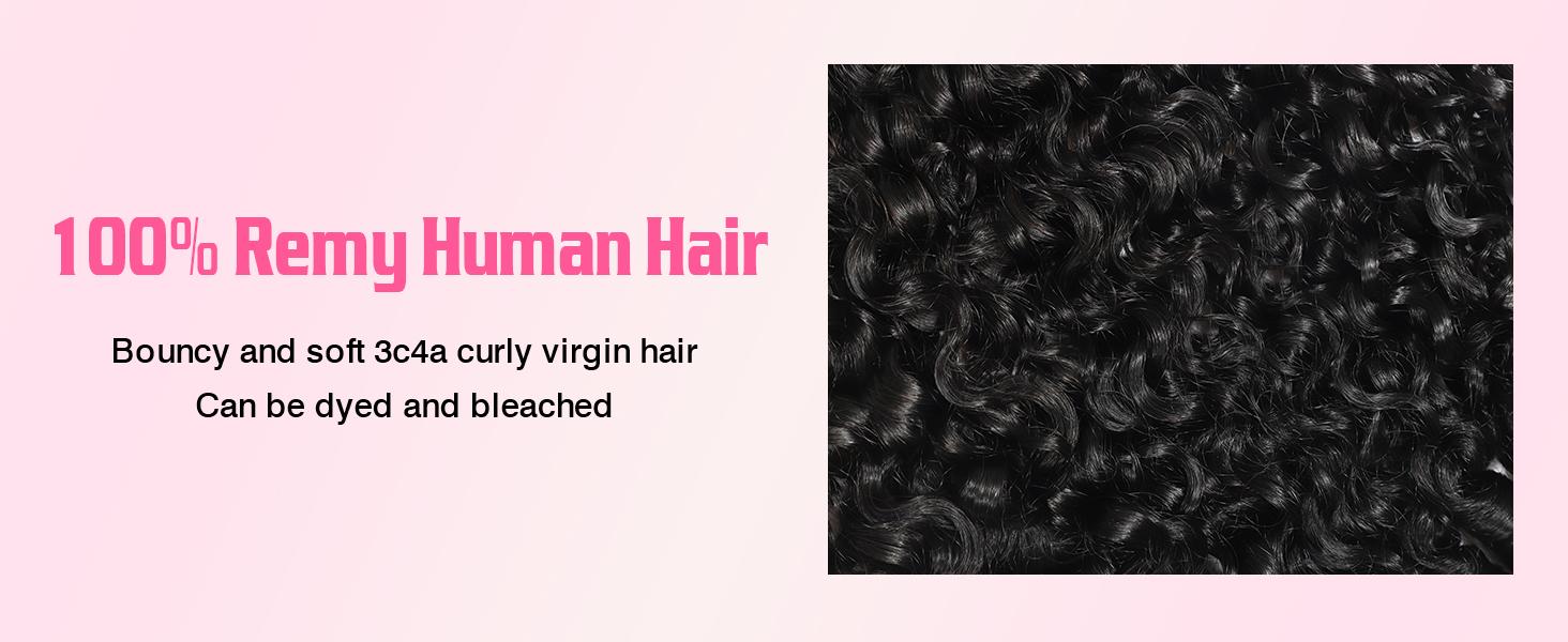 Burmese Curly Crochet Human Hair 20 Inch 120g Knotless Pre-Separated Feather Human Hair Crochet  3C4A Lightweight Reusable Remy Hair Extensions for Women Natural Black Color  deep wave bundles brazilian bulk raw human hair quick weave
