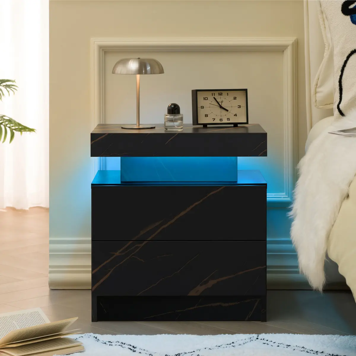 Black+Gold + Engineered Wood + Wood