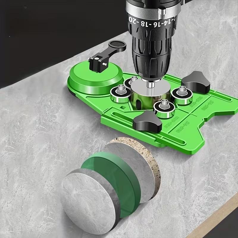 Tile Drilling Locator, Glass Drilling Locator, Marble Drilling Locator, Tile Chamfer Tool, Vacuum Fixed Drill Hole Locator, Power Tools
