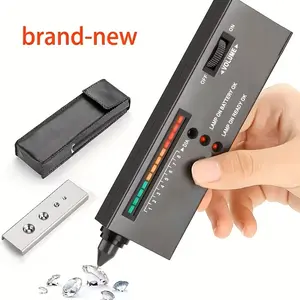 Jewelry Crystal Gemstone Test Pen, Battery Plastic Material, 0.01 Measurement Precision, Perfect for Diamond Hardness Testing