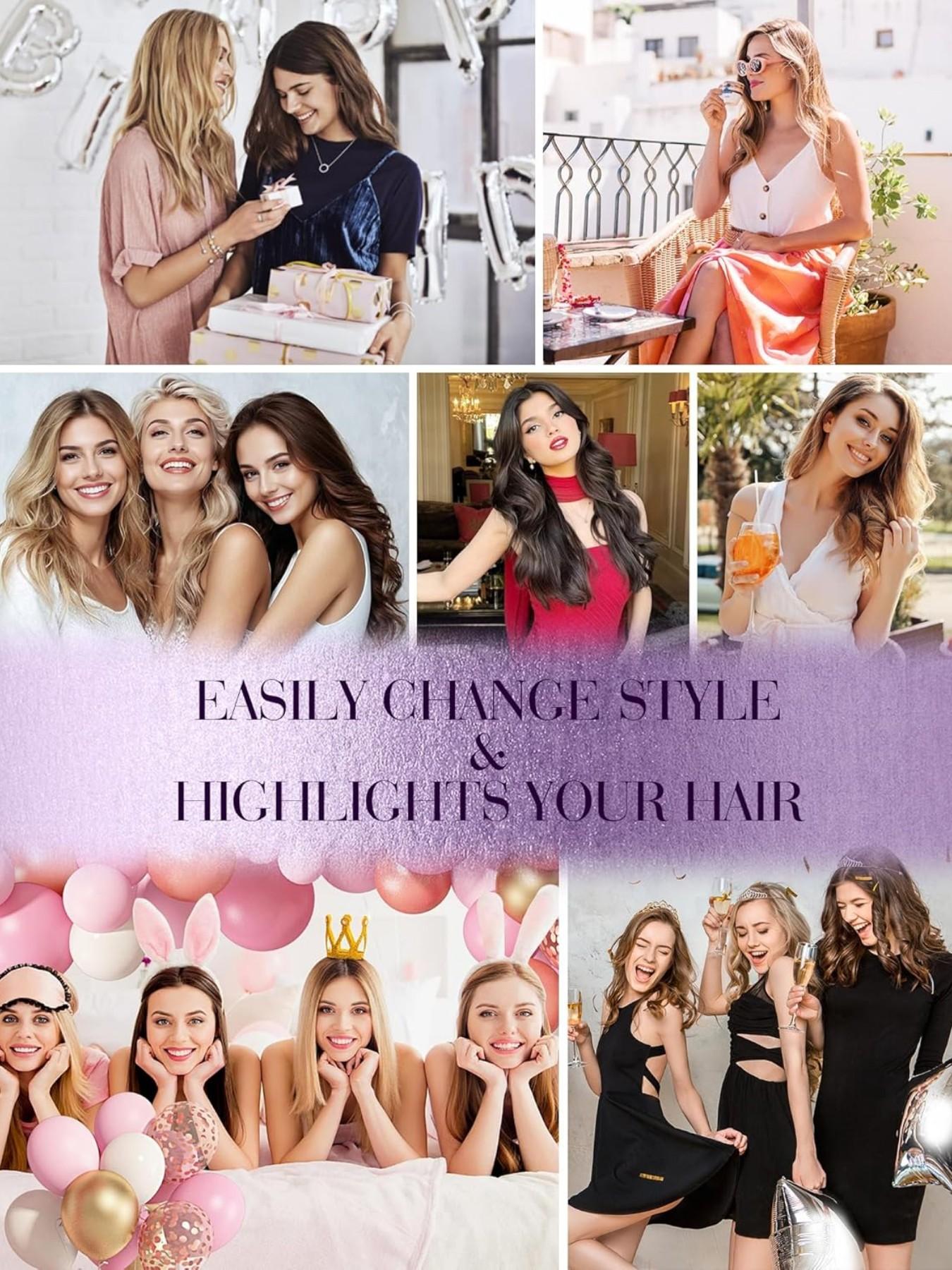 Invisible Micro Nano Bead Hair Extensions, Thin Ring Hair Clips, Real Human Hair Extensions, Thick Invisible Pearl Rings