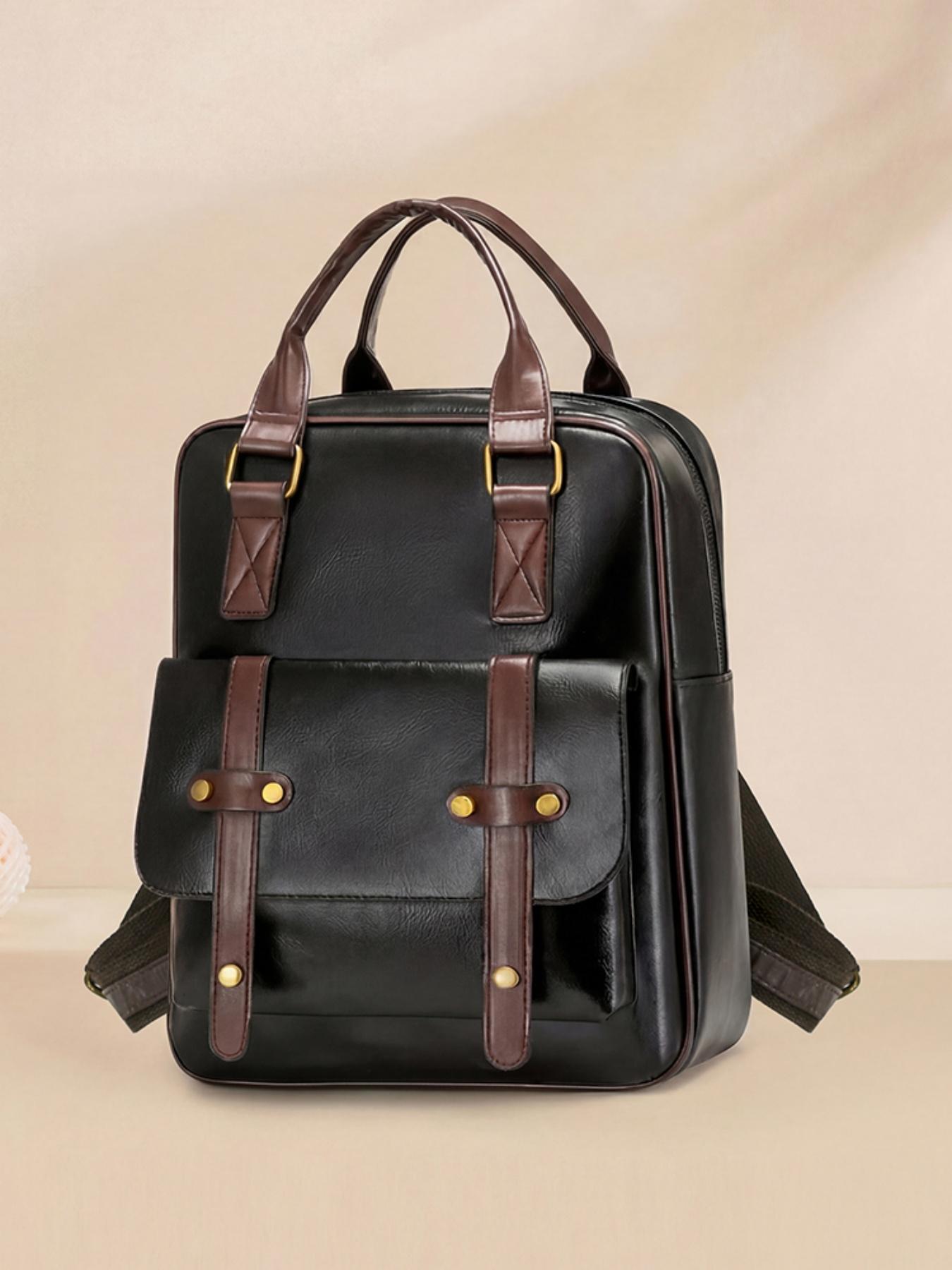 Vintage Backpack for Women Retro Fashion Purses School Backpack Casual Travel Daypack