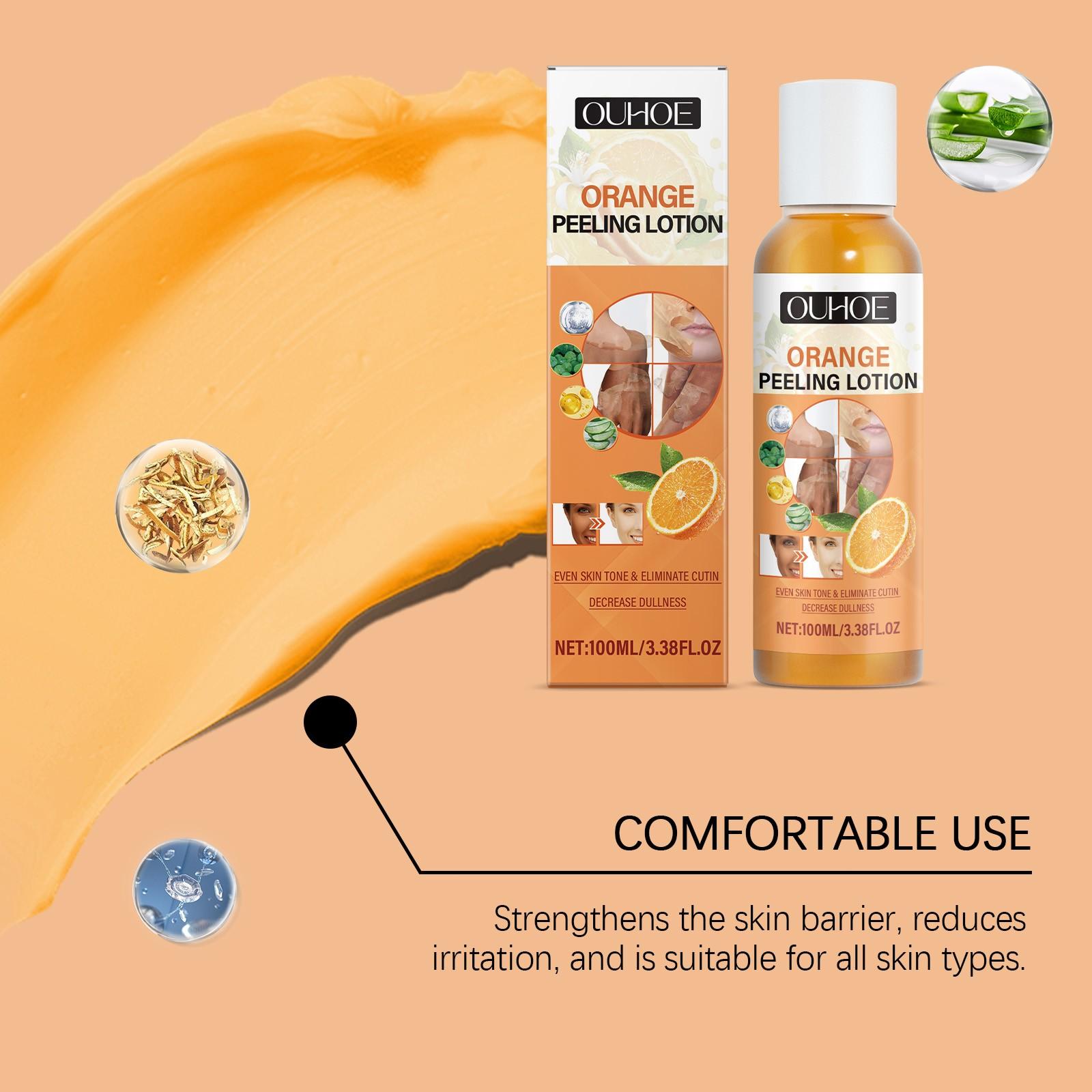 Peel Body Lotion 2-Pack, Exfoliating and Brightening, Reduces Dark Spots, Moisturizes and Nourishes Skin, Skincare Essentials