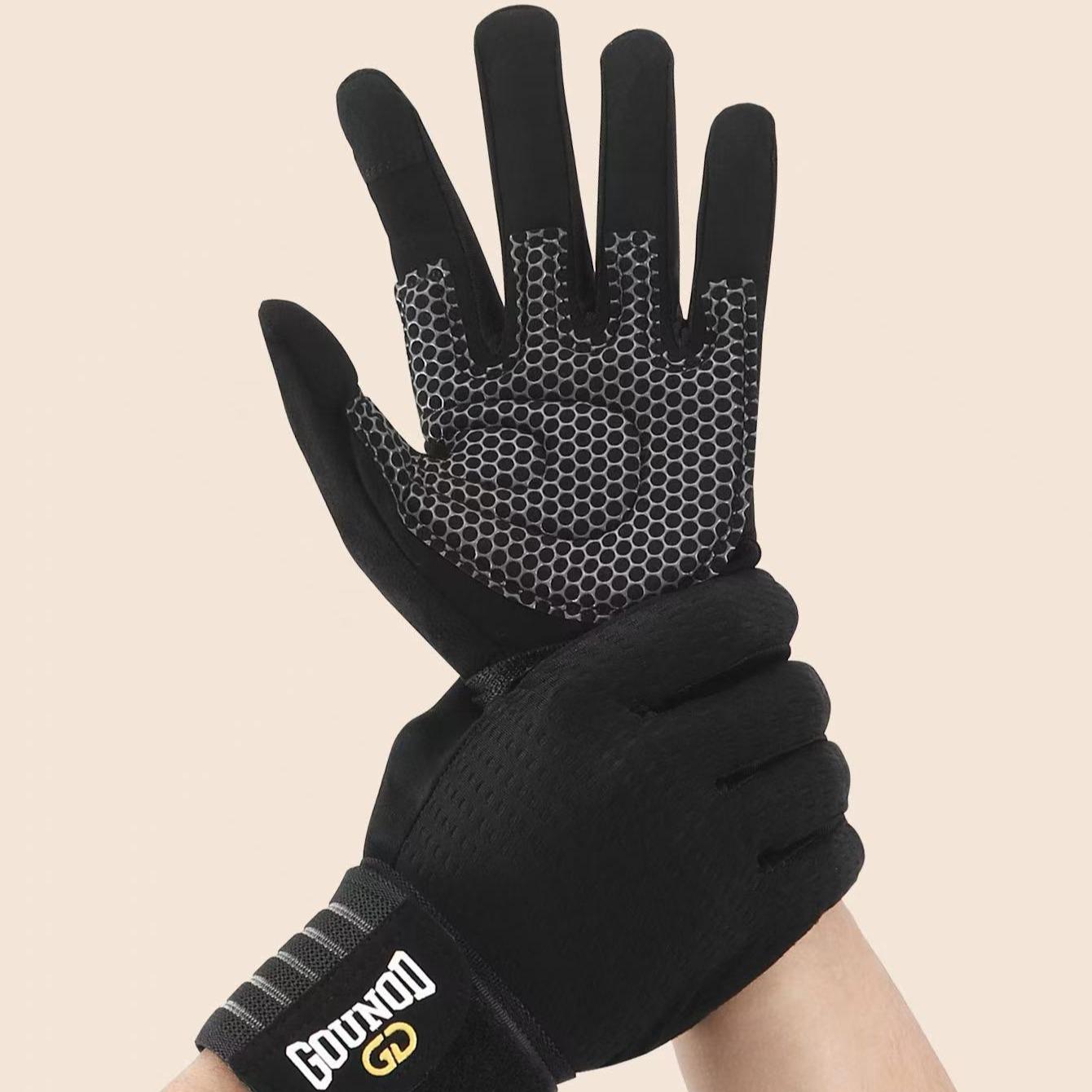 Unisex Fitness Gloves, Weightlifting Gloves, Full/fingerless Sports Gloves, Breathable, Durable, Ideal for Gym, Cycling, Climbing