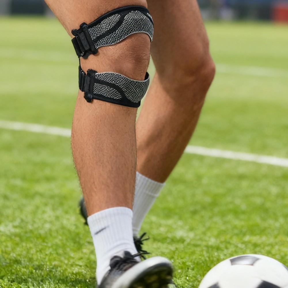 1PCS Knee Brace for Running & Basketball - Adjustable Compression Support with Patella Strap, Sports Knee Pads