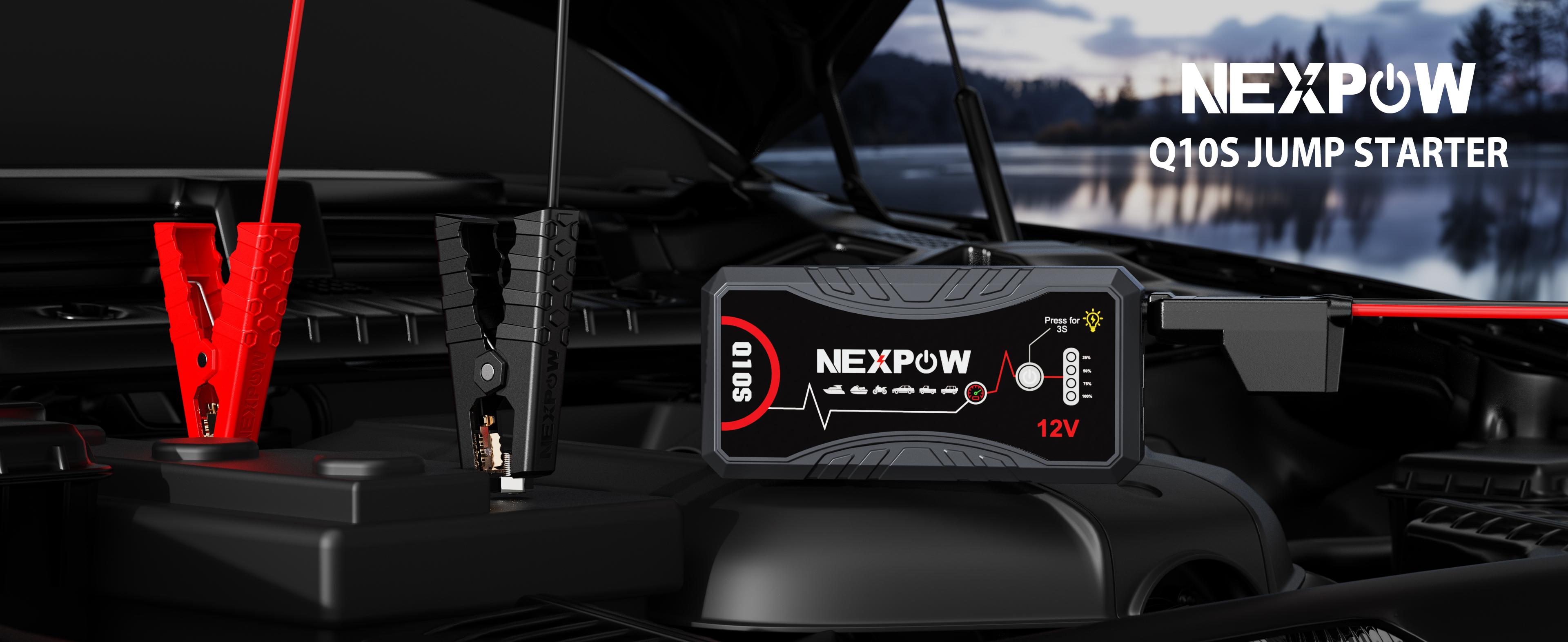 Car Jump Starter 2026 Upgraded Car Battery Jump Starter Pack 3000A Peak for Up to 9.0L Gas and 7.0L Diesel Engine 12V Auto Battery starter Jumper Cables Portable Lithium Jump Box with USB QC3.0