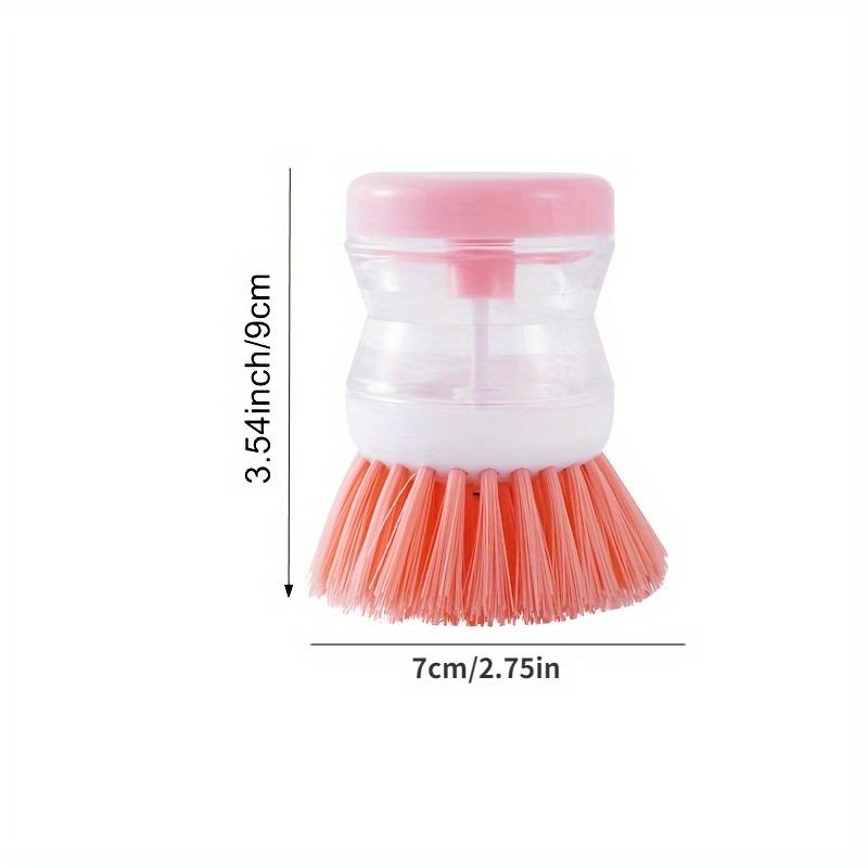 Automatic liquid adding brush for room washing and pot washing, multifunctional hydraulic dishwashing and cleaning brush for household use, oil stain remover, Scrubber Cleaning, Multipurpose Cleaning Tool, Home Cleaning Tool