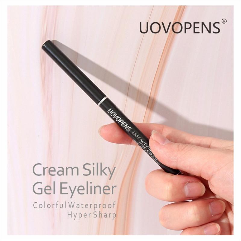 UOVOPENS famous craftsman, black eyeliner pen Gel Eyeliner ultra-thin eyeliner waterproof UP04