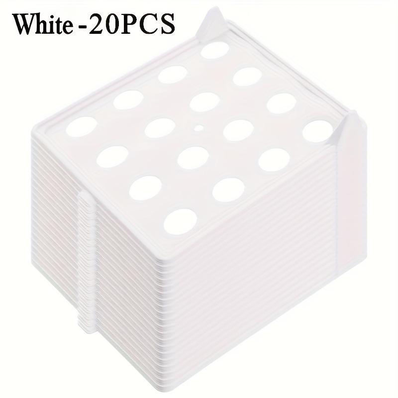 20pcs Stackable Clothes Folders - Portable Plastic Shirt, Space-Saving Compact Storage for Wardrobe, Closet, Home Organization, Closet Organizers And Storage, Durable lightweight organizer, Mounted Closet Systems