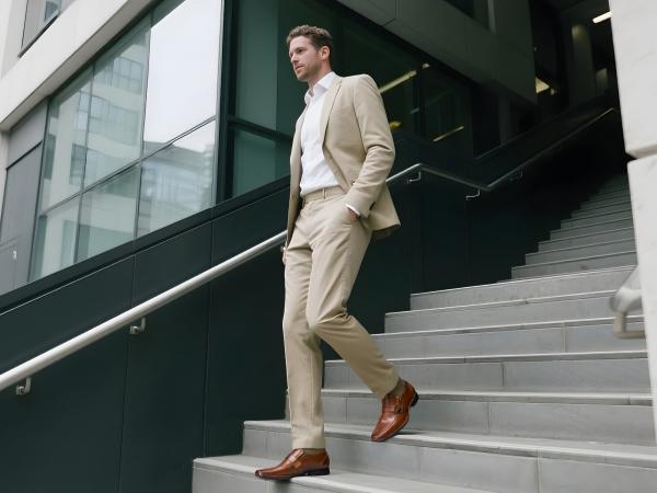 Bruno Marc Men's Giorgio Leather Lined Dress Loafers Shoes Footwear