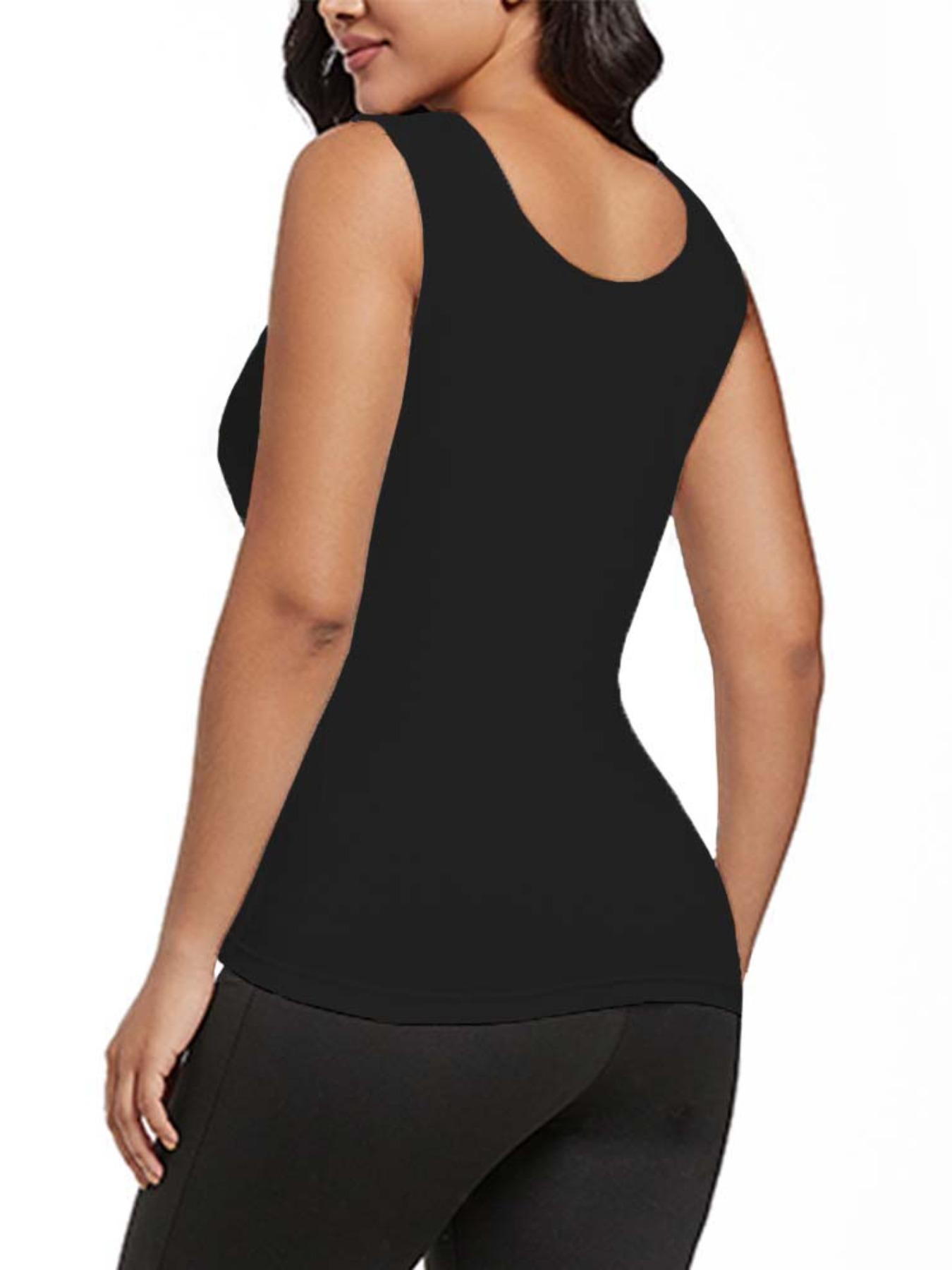 Women's Letter Print Round Neck Tank Top, Summer Clothes Women, Fashion Casual Sleeveless Top for Daily Outdoor Wear, Women Top Clothes for Summer