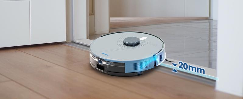 AIRROBO L50+ Robot Vacuum and Mop Combo with 5500Pa Suction, Auto-Emptying Dust Base, Smart Mapping & Voice Control – 60-Day Hands-Free Cleaning for Carpets & Hard Floors