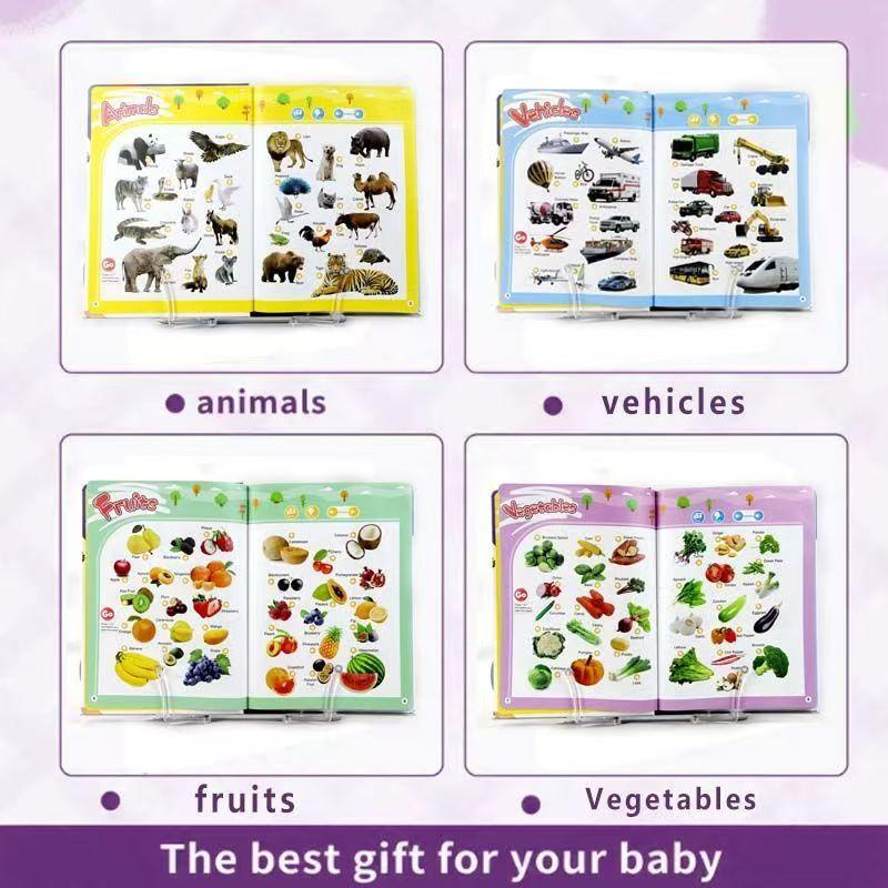 Children's electronic education device, early education learning machine, point-and-read audio companion machine, homework machine