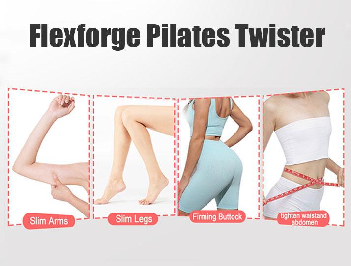 Waist Twister Ab Machine 300 lbs Weight Capacity Anti Slip Twist Board Resistance Bands Noiseless Waist Sculptor Perfect for Home Gym Exercise