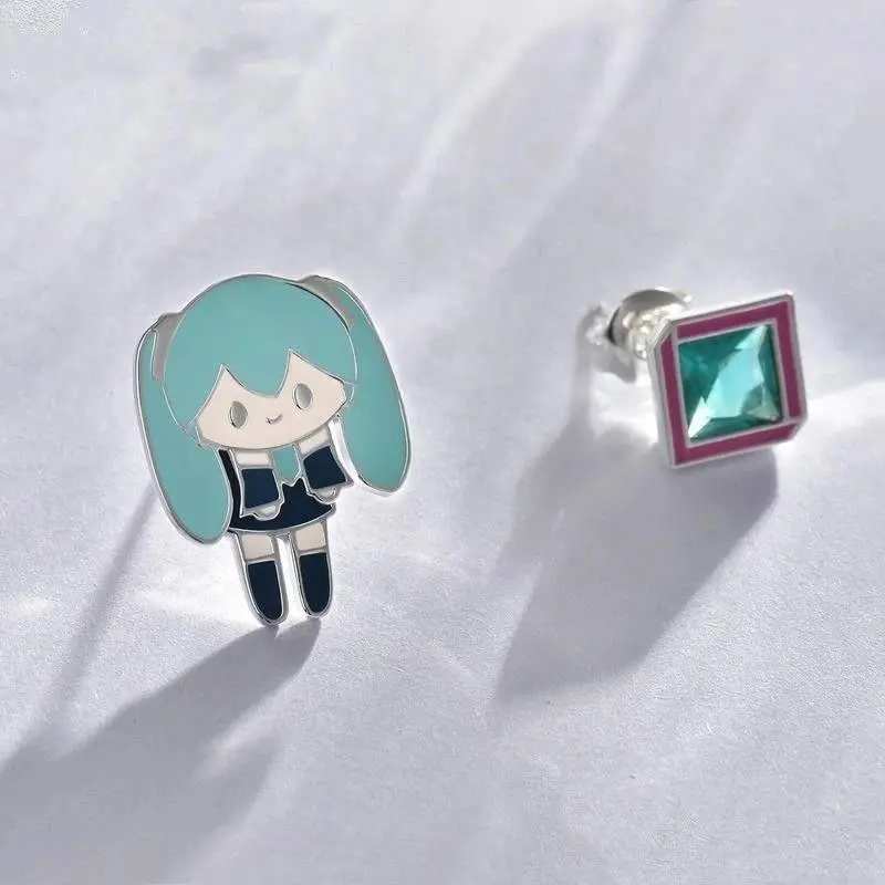 2026 New hot item  Hatsune Miku Earring The Promise Of Future Shaking Pendant Earring Anime Cosplay Accessory Fashion Cute Jewelry For Fans