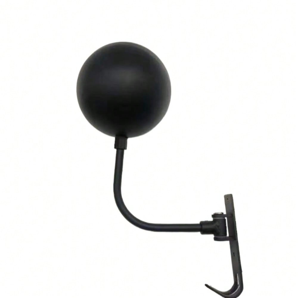 Heavy-Duty Aluminum Alloy 180° Rotatable Motorcycle Helmet Wall Rack, High-Quality Helmet Holder with Hooks, Reliable Storage for Helmets & Caps