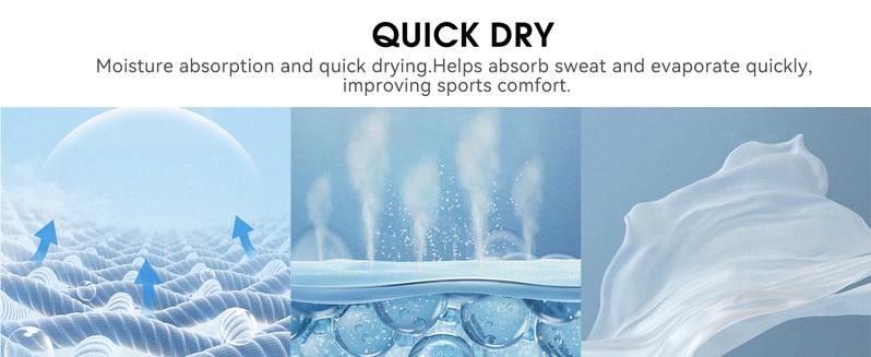 BAMBOO COOL Men's Moisture-Wicking Slim-Fit Crewneck Undershirts, 3-Pack – Soft, Breathable, Comfortable Fathersdaygift Stretchy Top