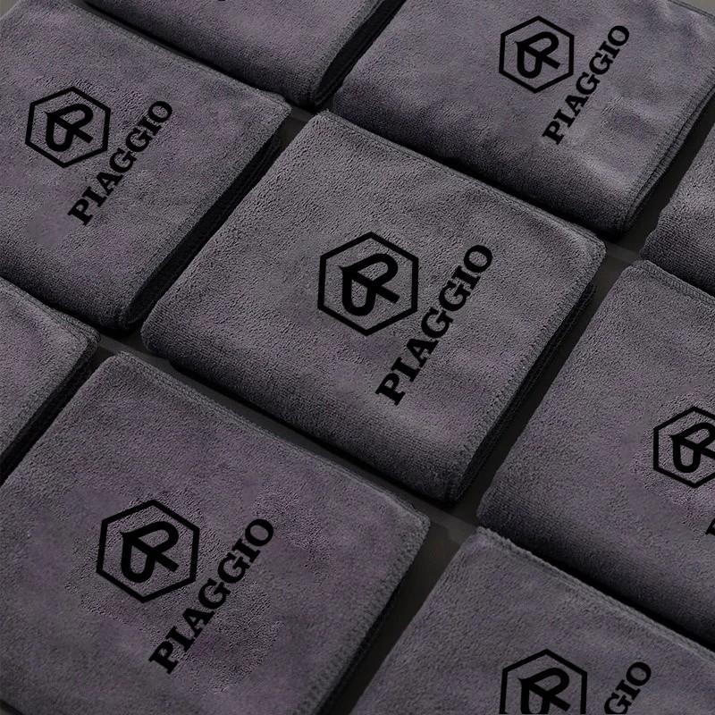 Microfiber Car Wash Towel for Vespa Scooter Gts Lx Lxv Gtv Sprint Primavera, Motorcycle Cleaning Drying Cloth, Auto Accessories