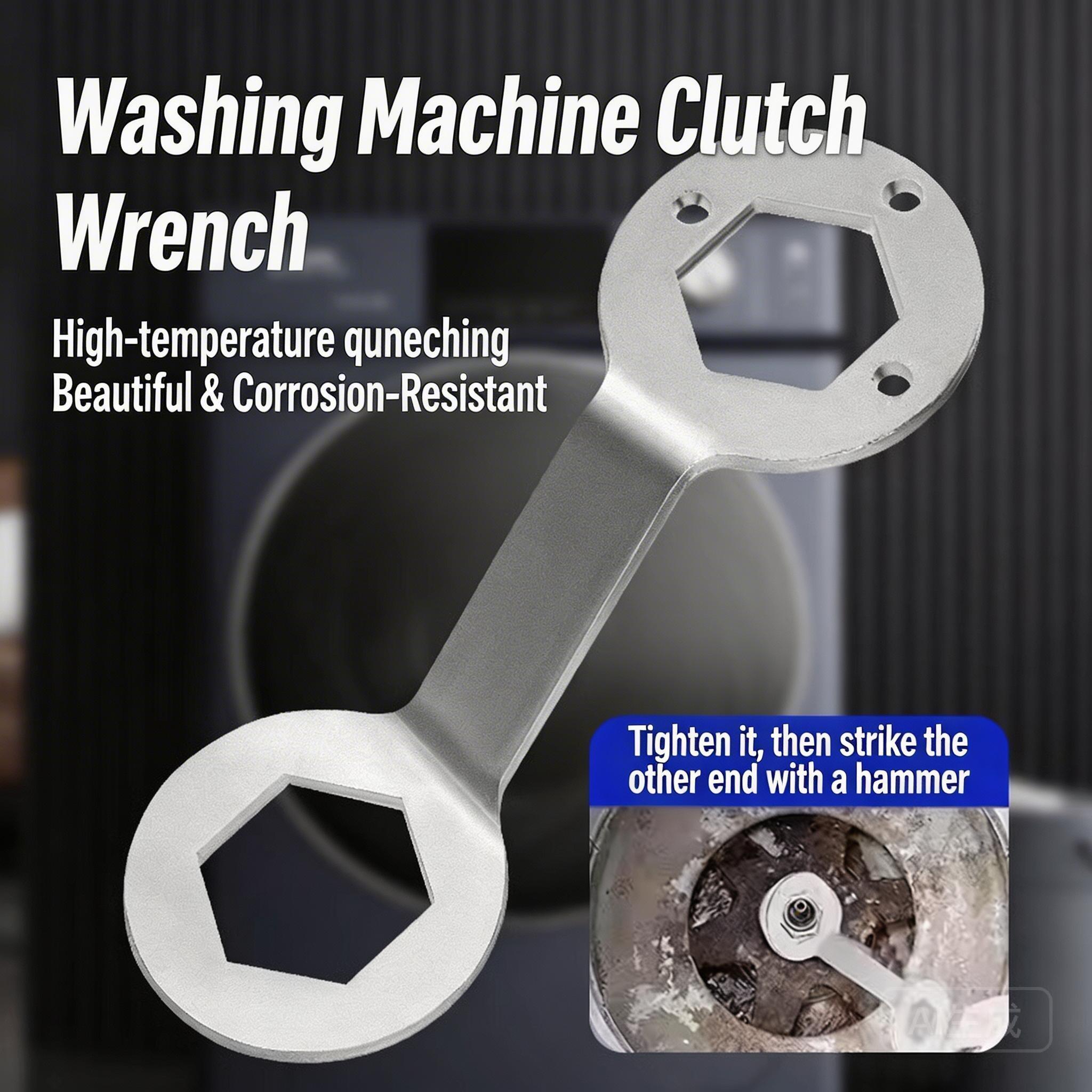 Top Load Washing Machine Disassembly Tool Kit, Inner Drum Cleaning Accessories, Wrench Pull Hook, Home Use Specialized Tools