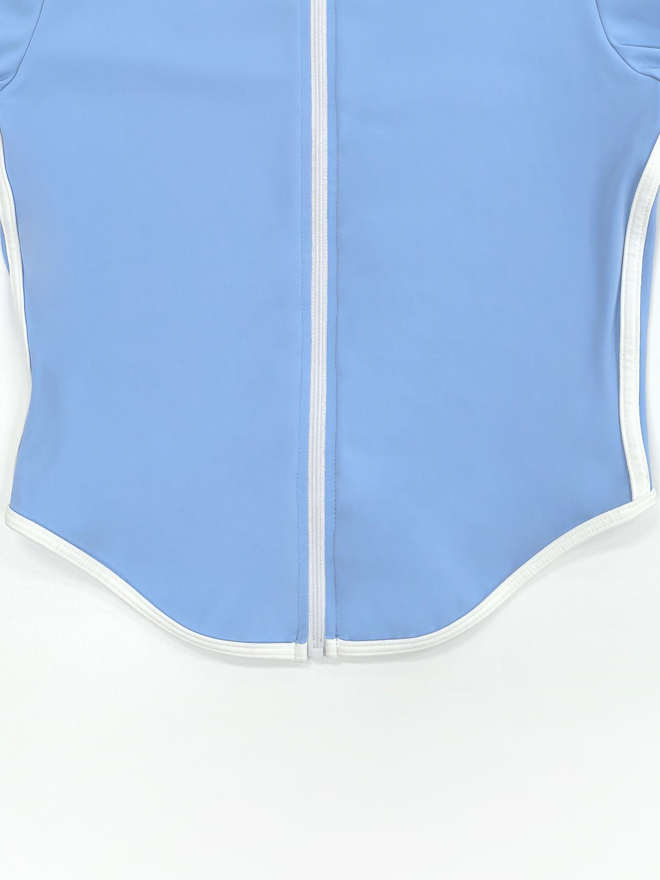 Women's Long Sleeve Crop Top & High Waist Leggings Sportswear Set, Comfy Breathable Sports Outfits for Yoga Gym Workout Running, Ladies Sportswear for All Seasons