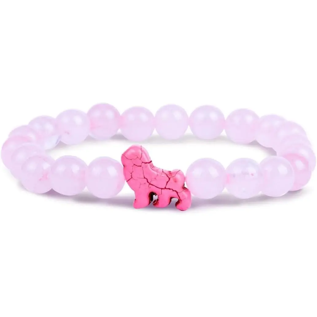 Lion Tracking Bracelet - Track a Real Lion's Journey - Supports Wildlife Conservation - Elastic Band - Interactive Mobile App Map - Unisex Gift for Animal Lovers(Gift)
