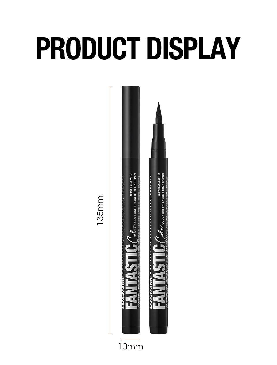 LANGMANNI 12-Piece Multi-Pack Liquid Eyeliner Pen Set, Waterproof, Long-Lasting, Smudge-Proof Ultra-Pigmented Matte Quick-Dry Colorful Eyeliner for Daily & Creative Eye Makeup Cosmetic Gift Set, 12-Piece Set LANGMANNI 12-Piece Multi-Pack Liquid Eyeliner Pen Set, Waterproof, Long-Lasting, Smudge-Proof Ultra-Pigmented Matte Quick-Dry Colorful Eyeliner for Daily & Creative Eye Makeup Cosmetic Gift Set, 12-Piece Set