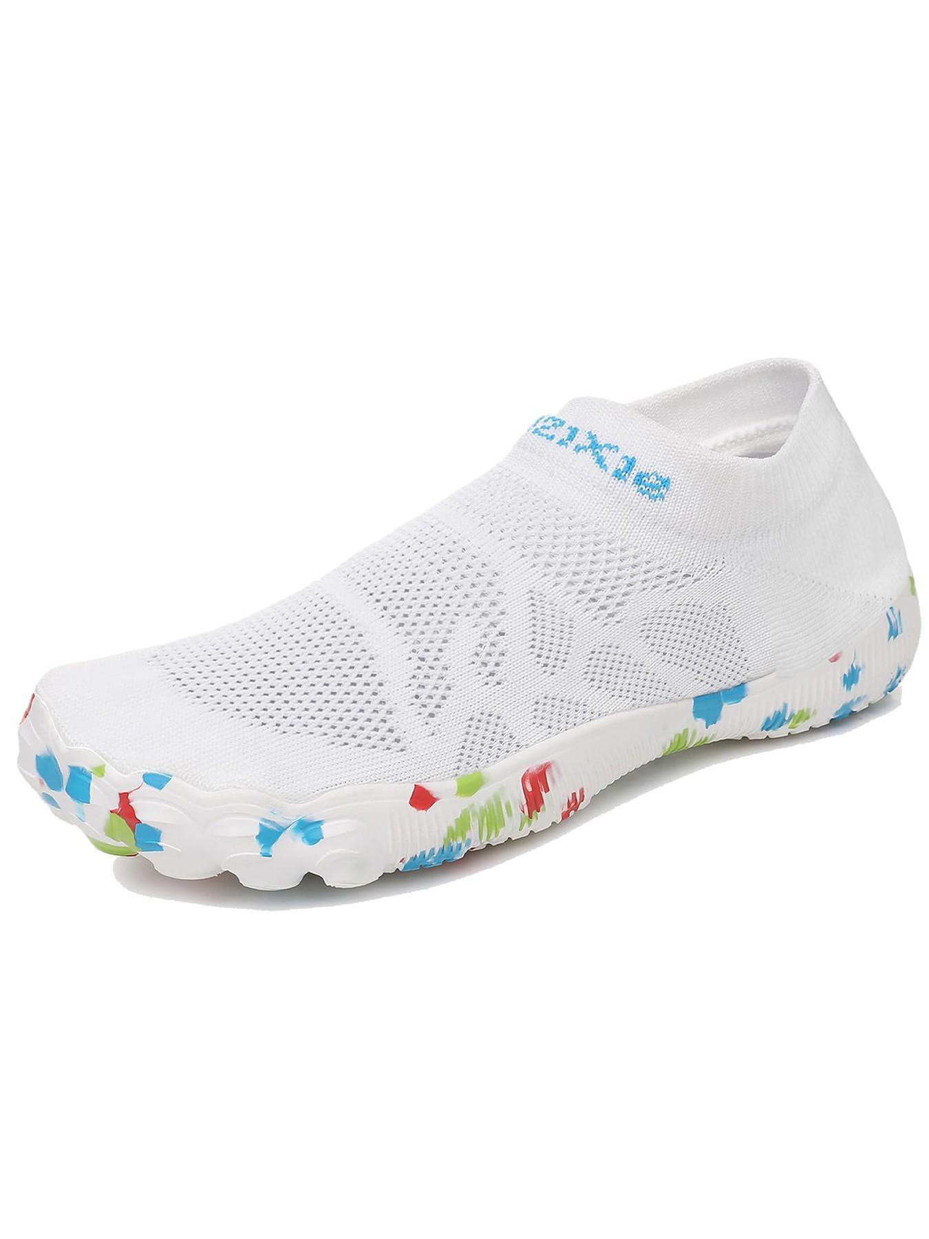 Women's Barefoot Water Shoes, Quick Drying Athletic Gym Footwear, Beach Swim Sneakers, Aqua Shoes for Diving Sailing Travel Fishing