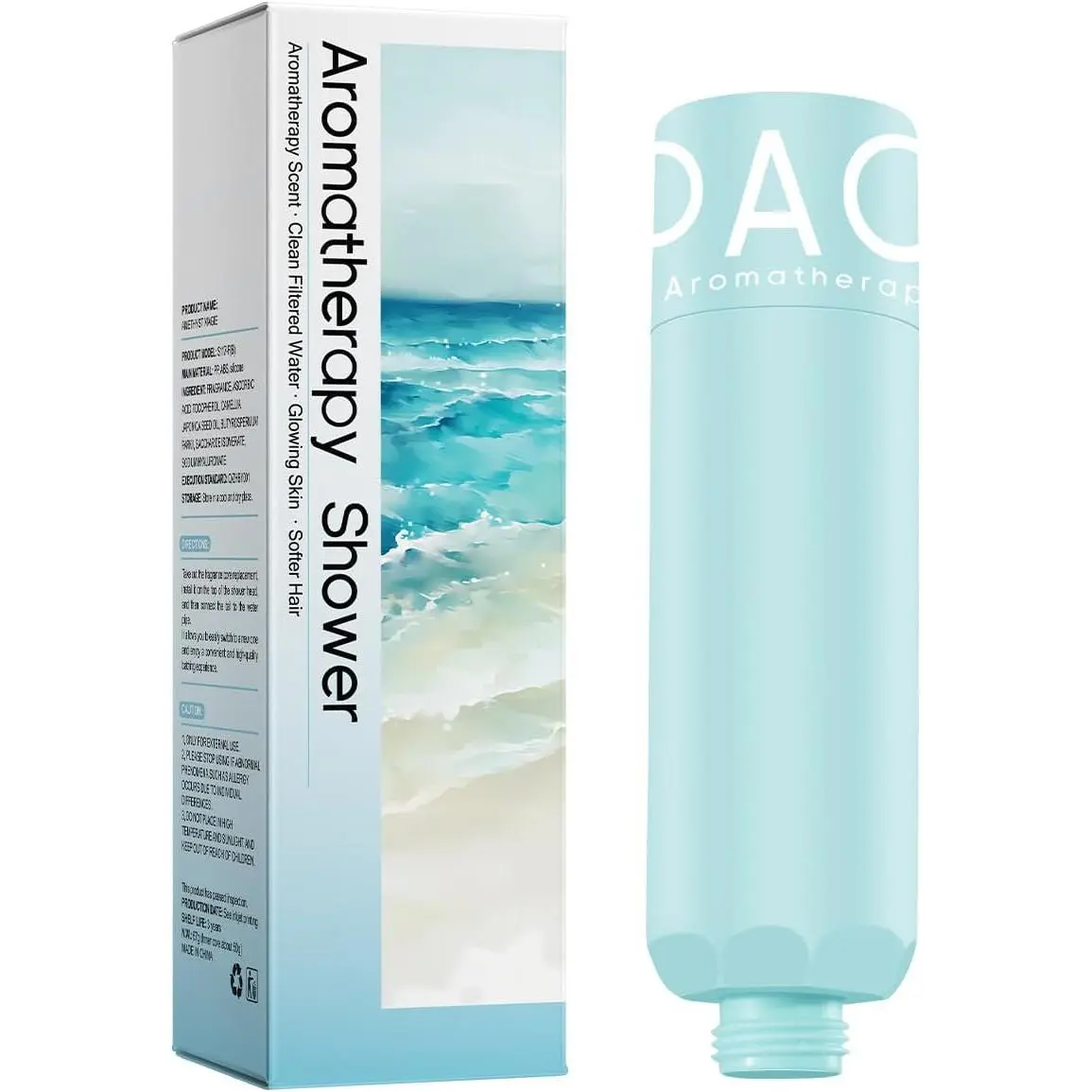 Vitamin C Shower  Filter –  Scented Shower Diffuser, Purifying Handheld Shower Filter for Hard Water,  & Hair Care, Shower Stick Filters
