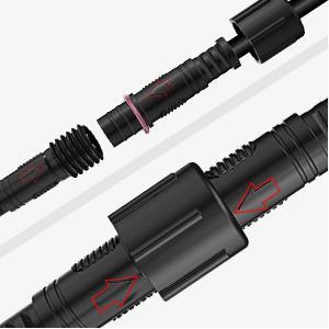 Nilight 2 Pack 10FT 4 Pin RGB Cable Cord for 4 and 8 Pods Multi Color Underglow Rock Light Kits Wheel Well Lights Extension Wire Lighting