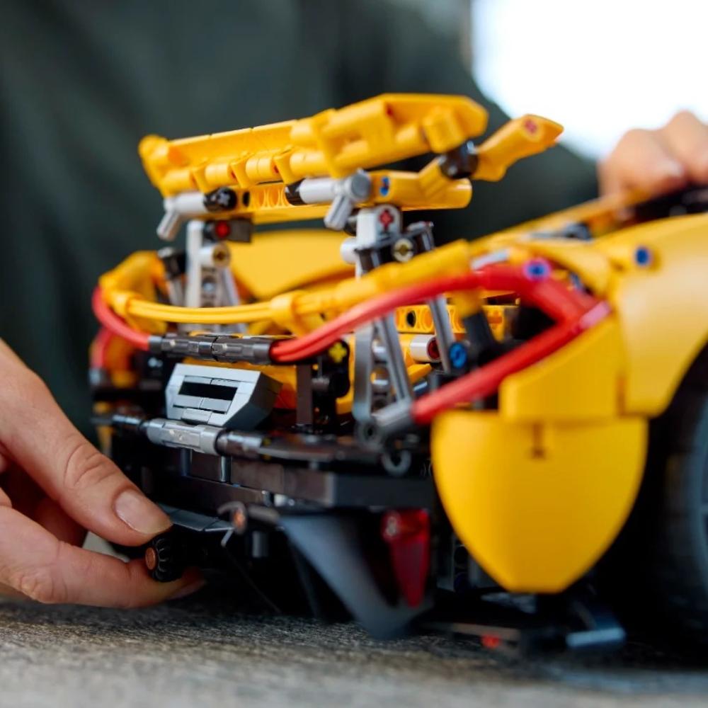 Technic  P1 Hypercar Building Set, Scale Model Car Kit for Adults to Build, Collectible Vehicle with V8 Piston Engine and 7-Speed Gearbox, Gift for Men, Women, Him or Her 42172 P1 building kit for birthday/Christmas gift  P1 building blocks gift for car l