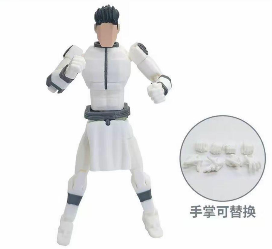 3D Printed Invincible Boy Titan13 T13 Dummy13 Multi-Jointed Movable Action Figure - Articulating Figurine, Collectible Figurine, Desktop Ornament Toy