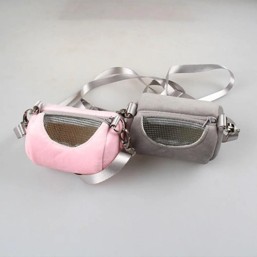1 PCS Hamster Flannelette Guinea Pig Pet Travel Bag Small Pet Shoulder Strap Hamster Carrier-Handbag