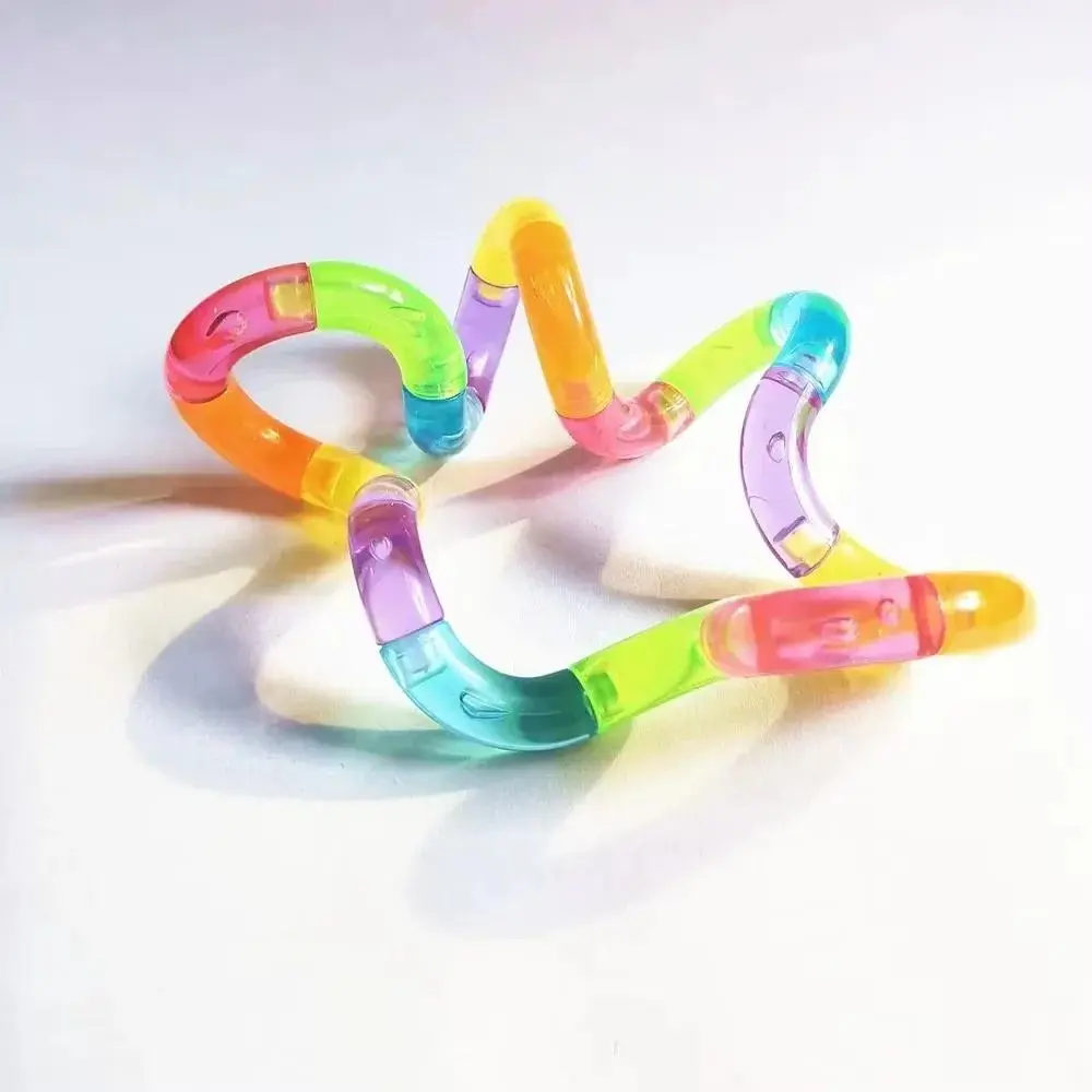 Juguetes Antiestrés Deformable Rope Fun and Educational Fidget Toy Deformation Rope Knot Stress Relieving Toy Funny Gift
