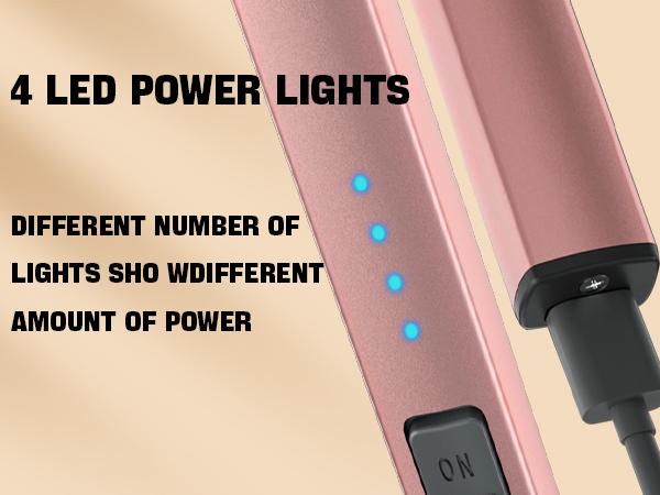 Electric Candle Lighter, Christmas Stocking Stuffers Gifts for Women Mom Men Wife Sister, USB Arc Rechargeable Windproof Long Lighter for Candle BBQ Housewarming Birthday Gifts Idals