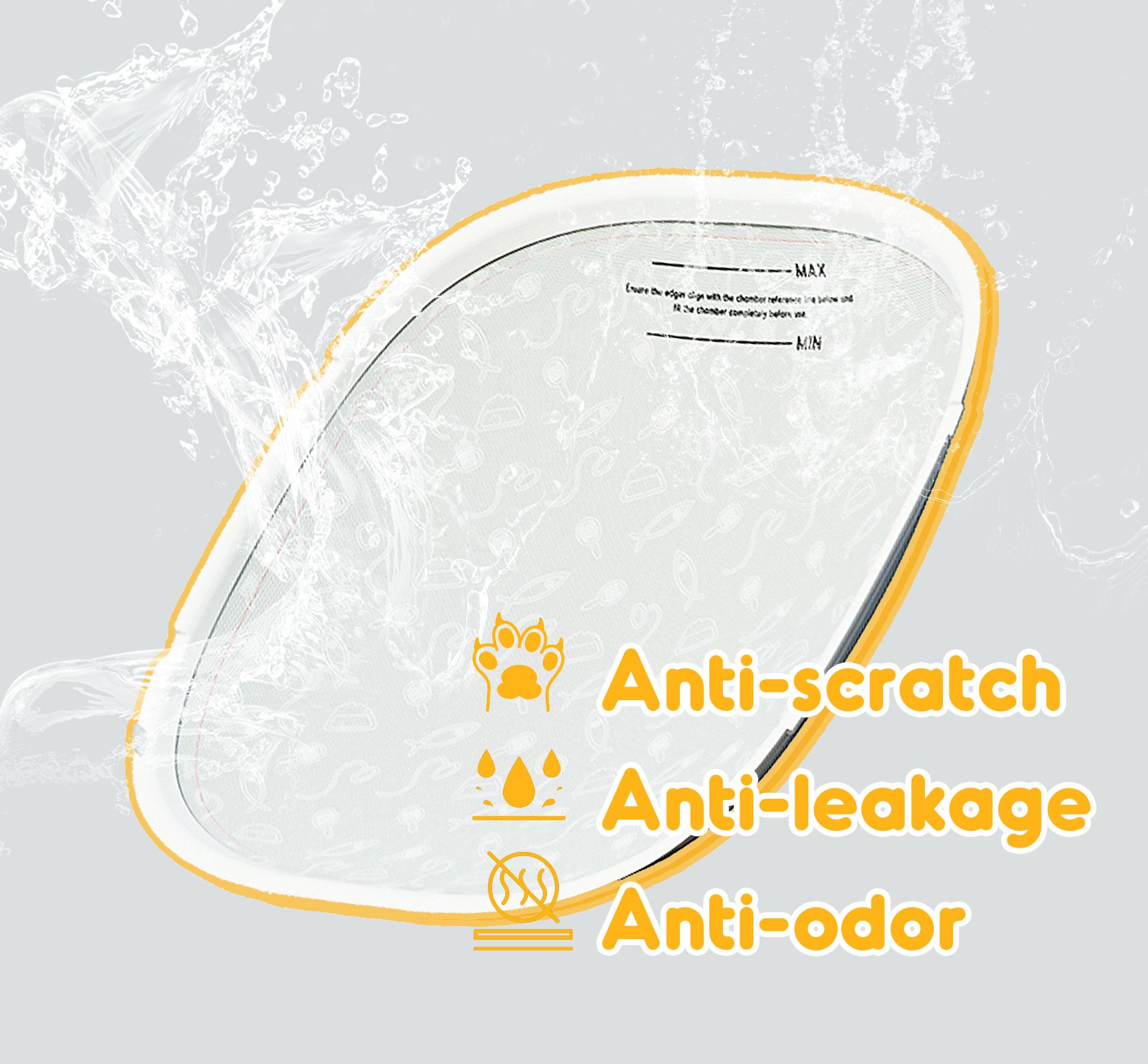 AutoScooper 11 PetPivot Cat Litter Box Pad, Waterproof & Scratch-Resistant Cat Liner, Anti-Tracking Cat Litter Mat for Self-Cleaning Litter Box