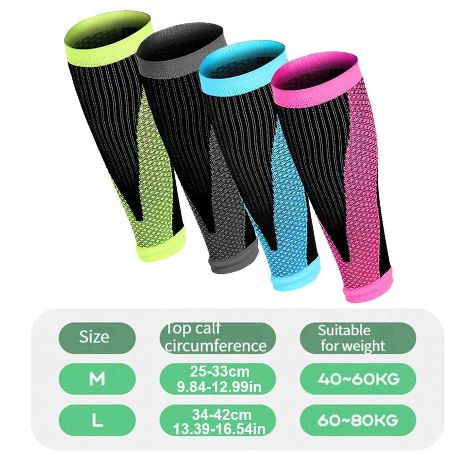 AOLIKES 1 Pair Shin Guards Soccer Football Protective Leg Calf Compression Sleeves Cycling Running Sports Safety shinguards