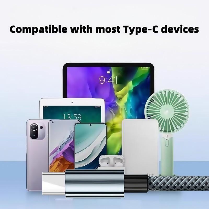 Super Fast Charging Data Cable, Durable, USB to Type-C Interface, Compatible with Samsung S23/s22/s21, Xiaomi Mi 12 Pro/k50/k60, Huawei P40/p60, Oppo