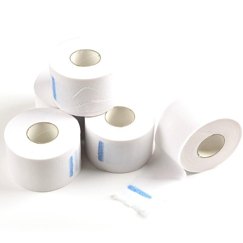 Disposable Barber Haircutting Neck Strip, Barber Paper Neck Wrap Neck Muffler Roll, Hair Cutting Accessory, Hairdressing Tool for Salon Stylists and Barbers